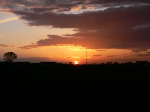 Tramonto a Viserba Monte