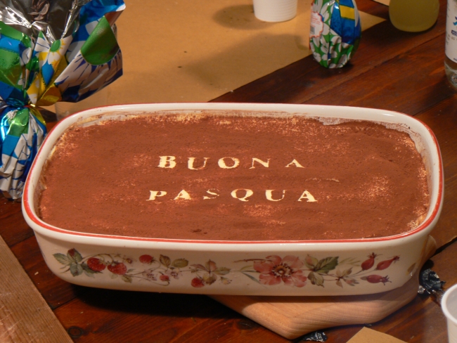 Tiramisù pasquale